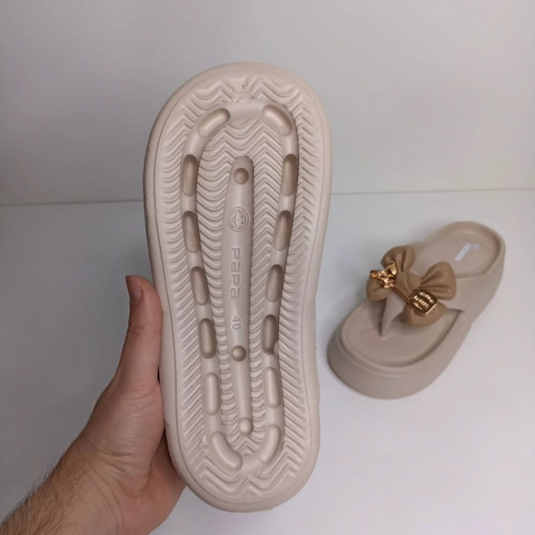 صندل انگشتی لژدار زنانه پاپا