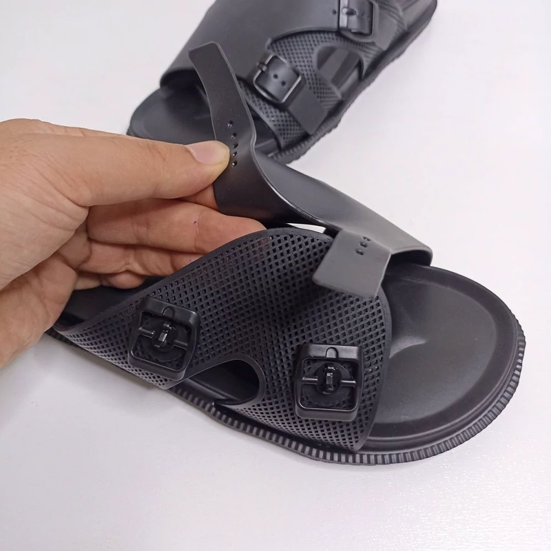 دمپایی طبی مردانه پایون مدل اسپاد کد 1580 مشکی