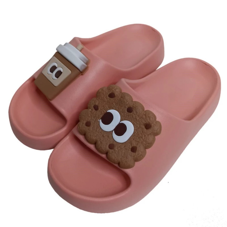 دمپایی زنانه روفرشی مدل بیسکوئیتی کد 1615