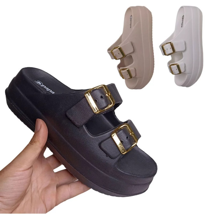 صندل لژدار طبی زنانه مدل نقره برند پاپا