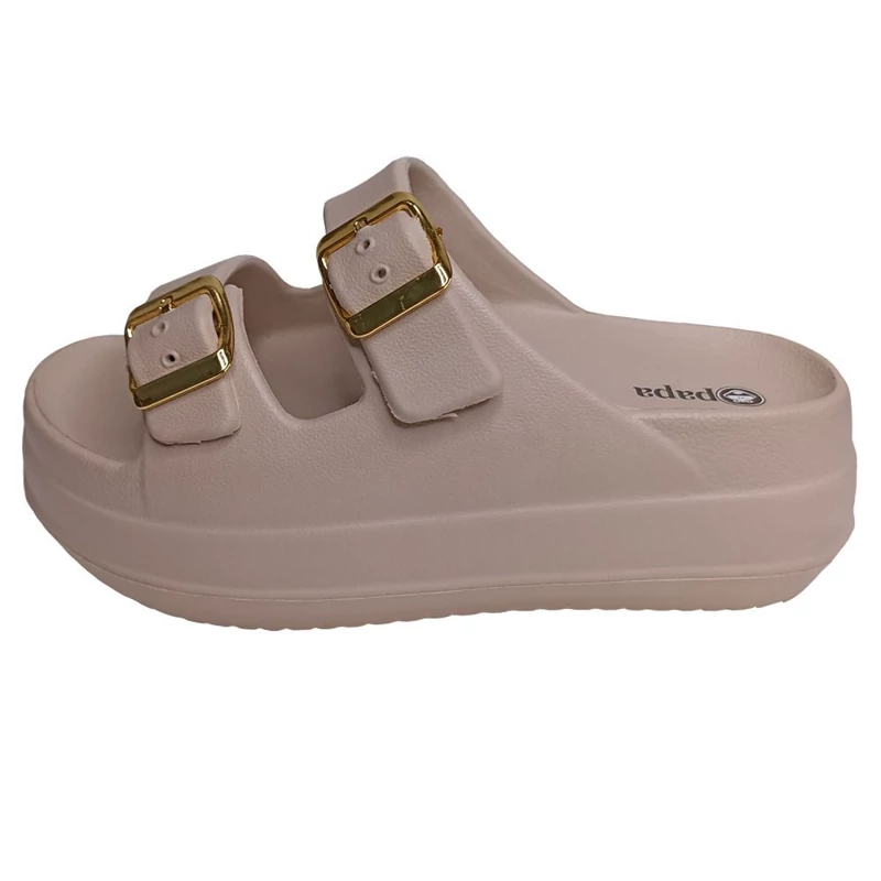 صندل لژدار طبی زنانه مدل نقره برند پاپا