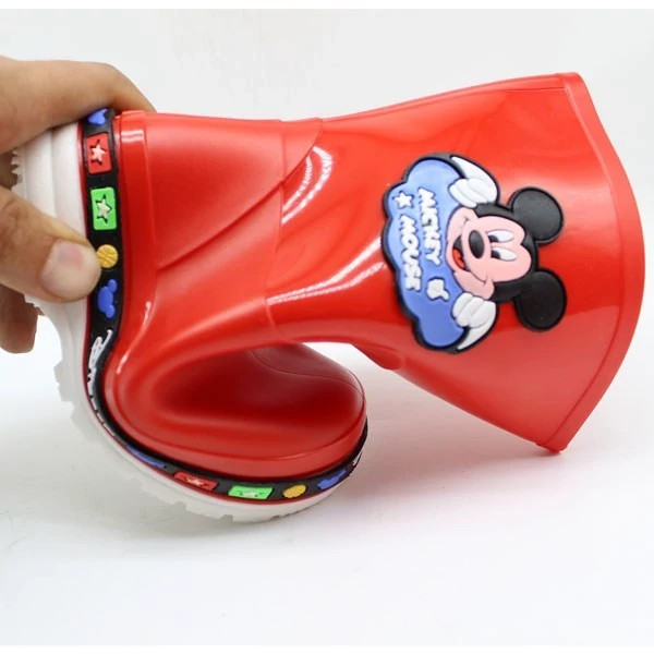 چکمه دخترانه مدل میکی موس کد 1271