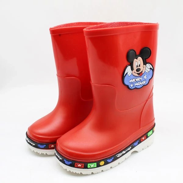 چکمه دخترانه مدل میکی موس کد 1271