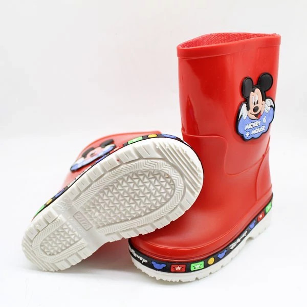 چکمه دخترانه مدل میکی موس کد 1271