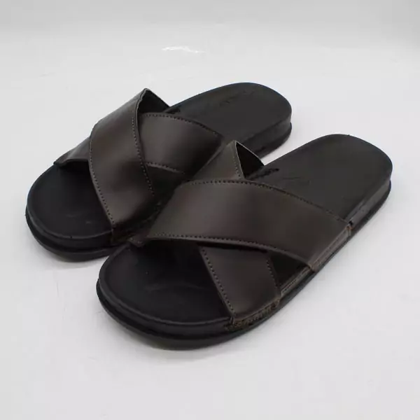 دمپایی مردانه نیکتا مدل 119 چرمی