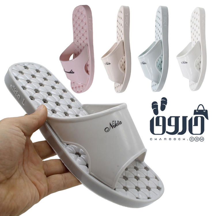 دمپایی حمام نیکتا مدل استخری 109-1 فشن کد 1670