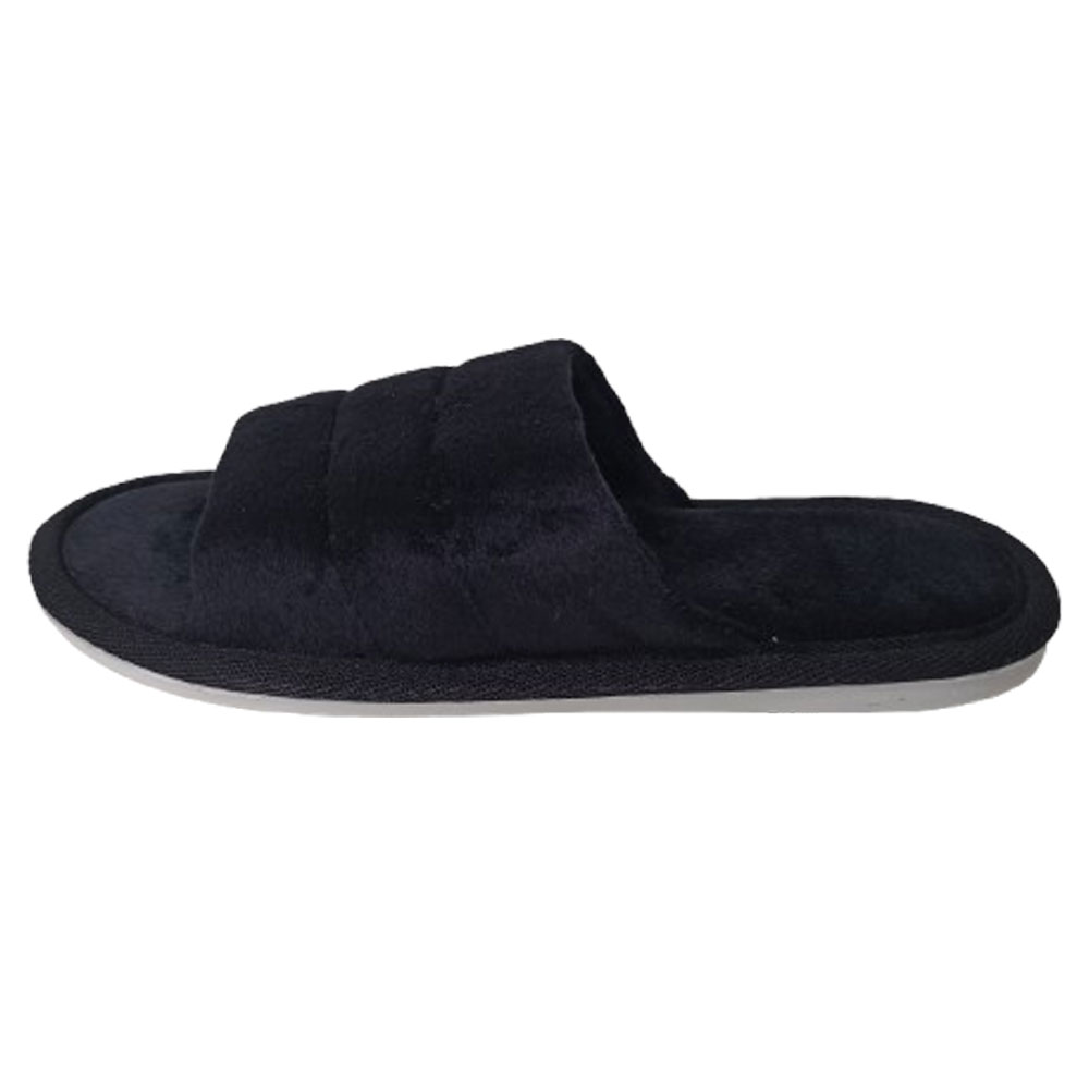 دمپایی حوله ای زنانه نیکتا مدل 11000 کد 1669 مشکی