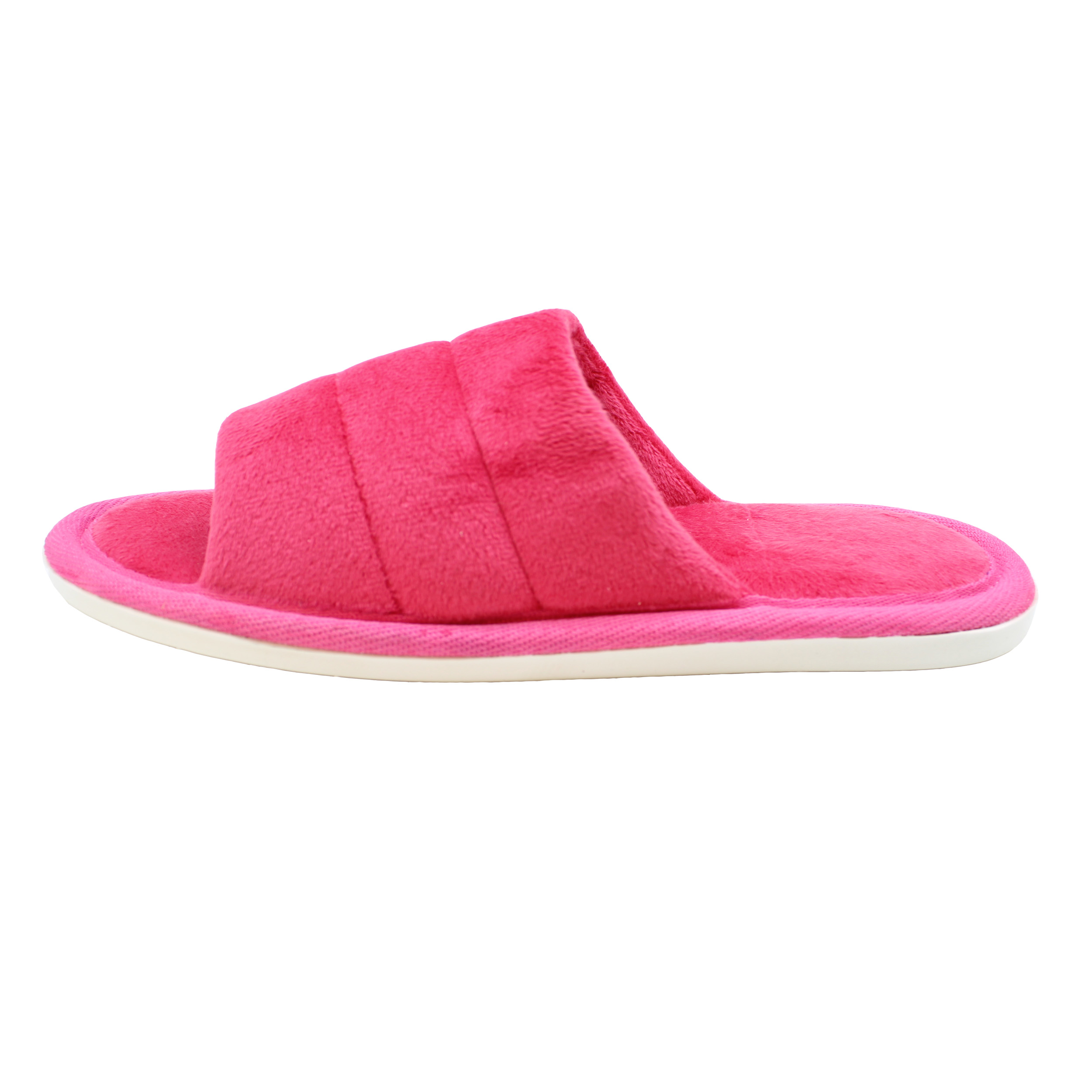 دمپایی حوله ای زنانه نیکتا مدل 11000 کد 1669 صورتی تیره