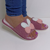 دمپایی روفرشی پولیشی زنانه مدل کالیفرنیا برند پاپا کد 1591