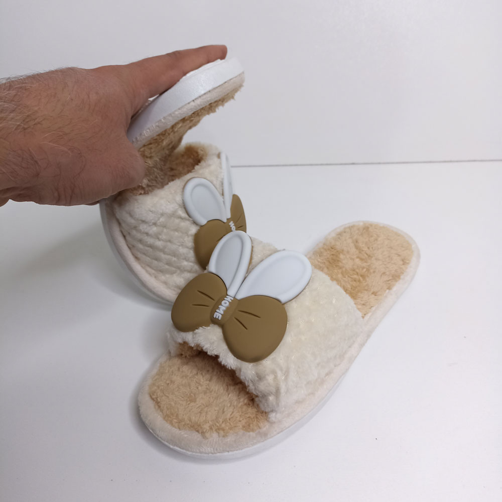 دمپایی روفرشی پولیشی زنانه مدل کالیفرنیا برند پاپا کد 1591