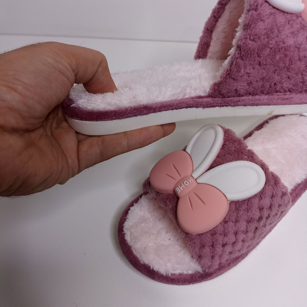 دمپایی روفرشی پولیشی زنانه مدل کالیفرنیا برند پاپا کد 1591