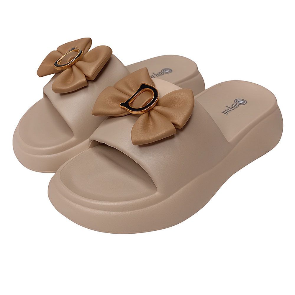 دمپایی روفرشی زنانه مدل شبنم برند پاپا کد 1672