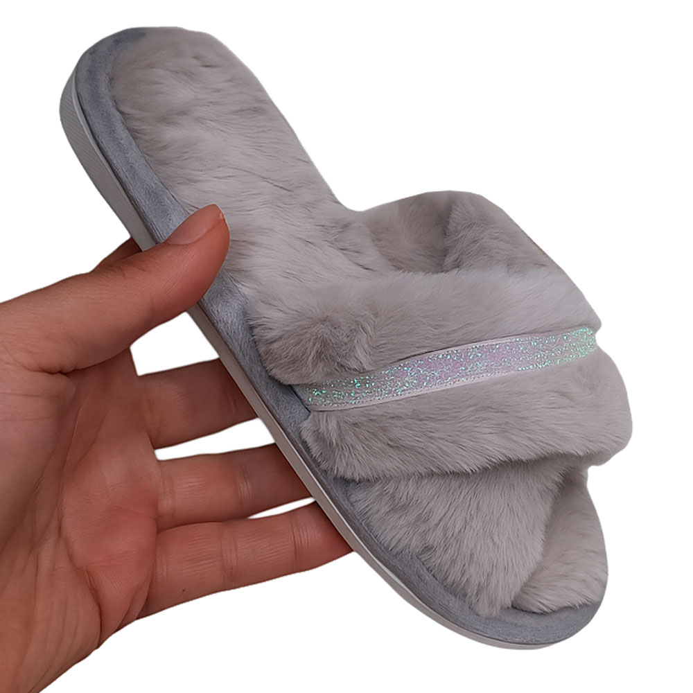 دمپایی روفرشی پولیشی زنانه پاپا مدل گیپور کد 1671