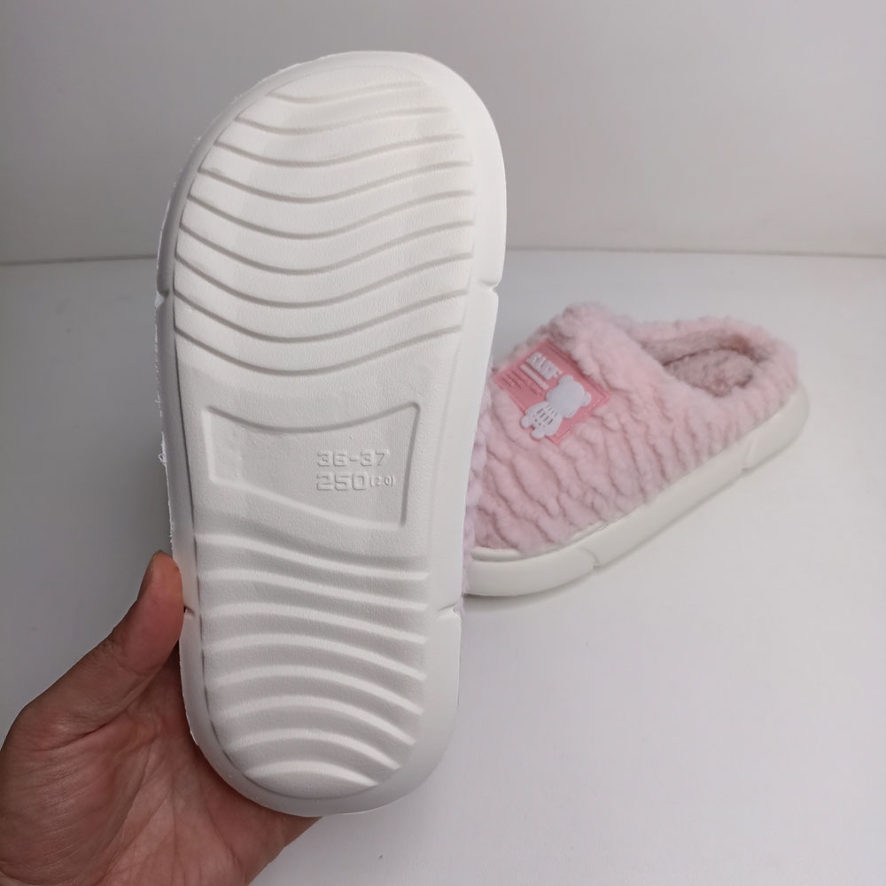 دمپایی روفرشی پولیشی جلوبسته مدل گلسار کد 1674