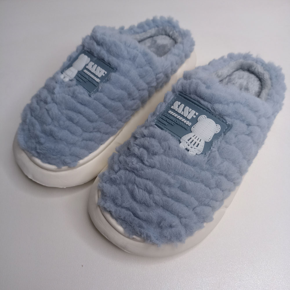 دمپایی روفرشی پولیشی جلوبسته مدل گلسار کد 1674