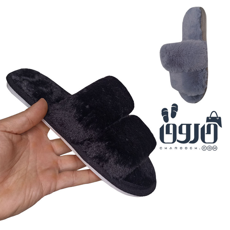 دمپایی روفرشی پولیشی زنانه نیکتا مدل 12000-2 کد 1152