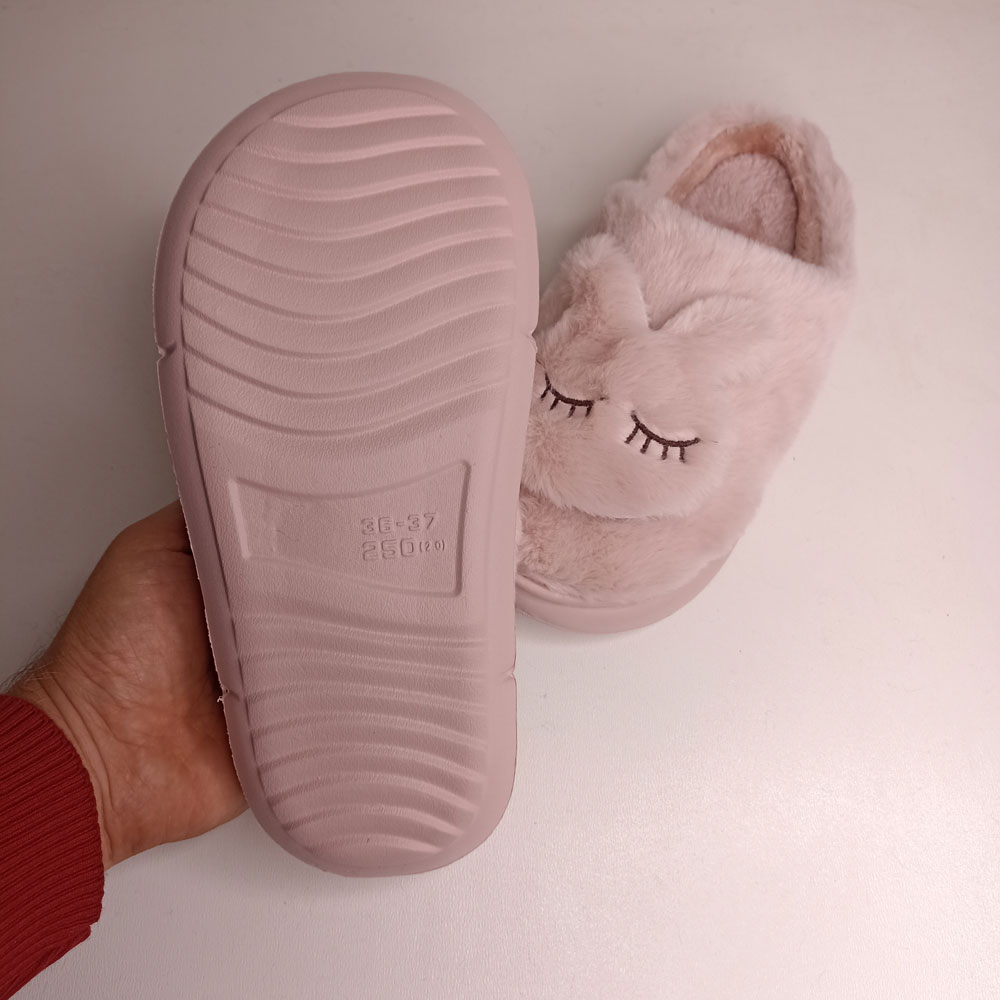 دمپایی پولیشی جلوبسته خرگوشی