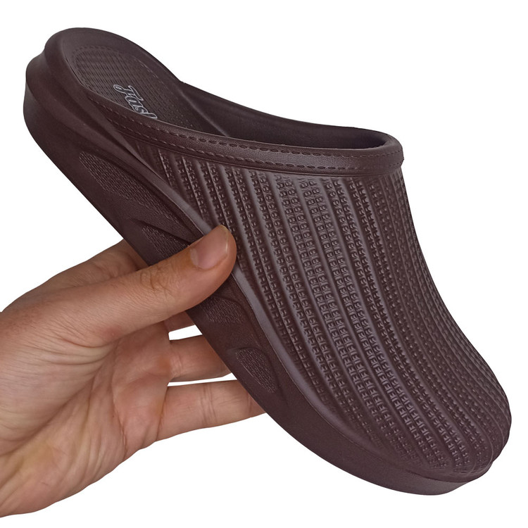 دمپایی توالت جلوبسته EVA مدل ممتاز برند راستی کد 1682