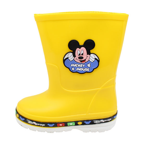 چکمه دخترانه مدل میکی موس کد 1271