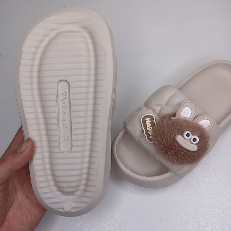 دمپایی فانتزی زنانه مدل هپی برند پابند کد 1686