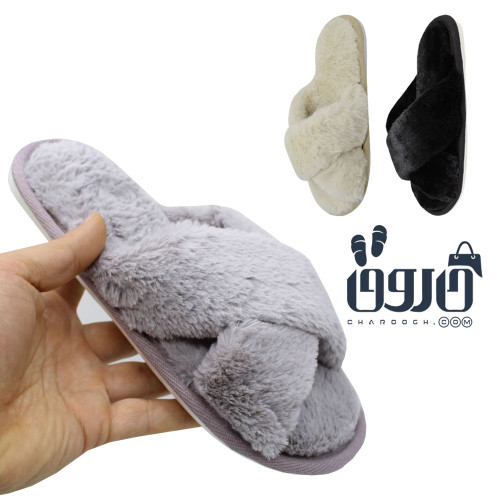 دمپایی روفرشی پولیشی زنانه نیکتا مدل 12000-1 کد 1185