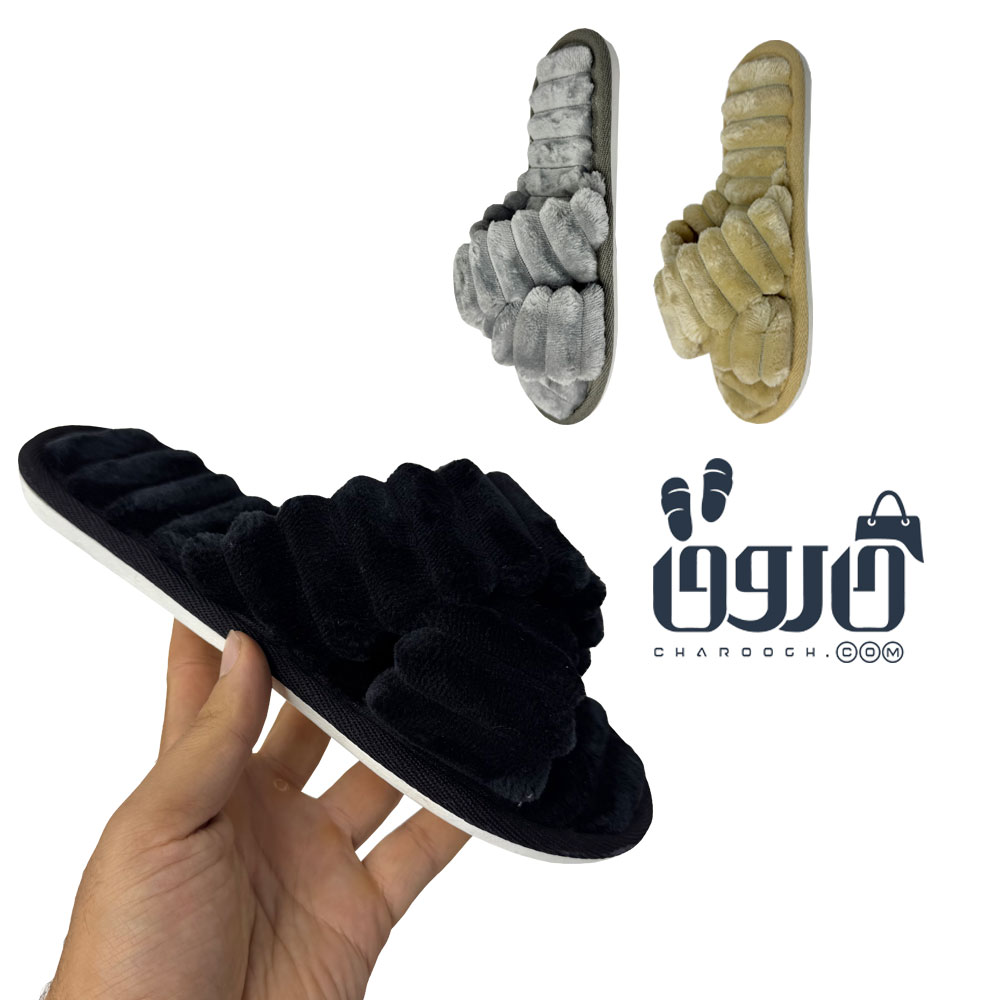 دمپایی روفرشی پولیشی زنانه نیکتا مدل 12000-11 کد 1703