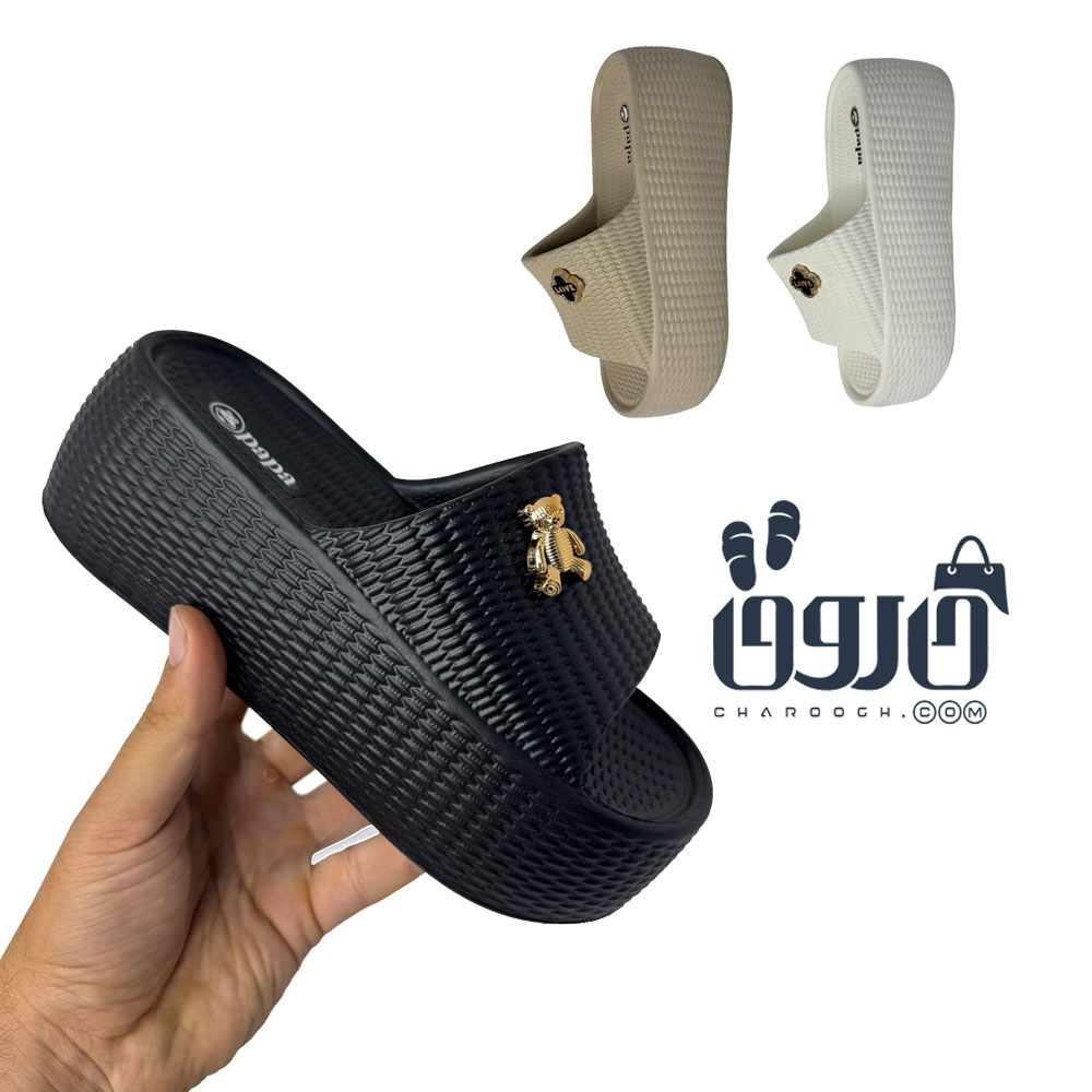 صندل لژدار زنانه پاپا مدل آنجل کد 1704