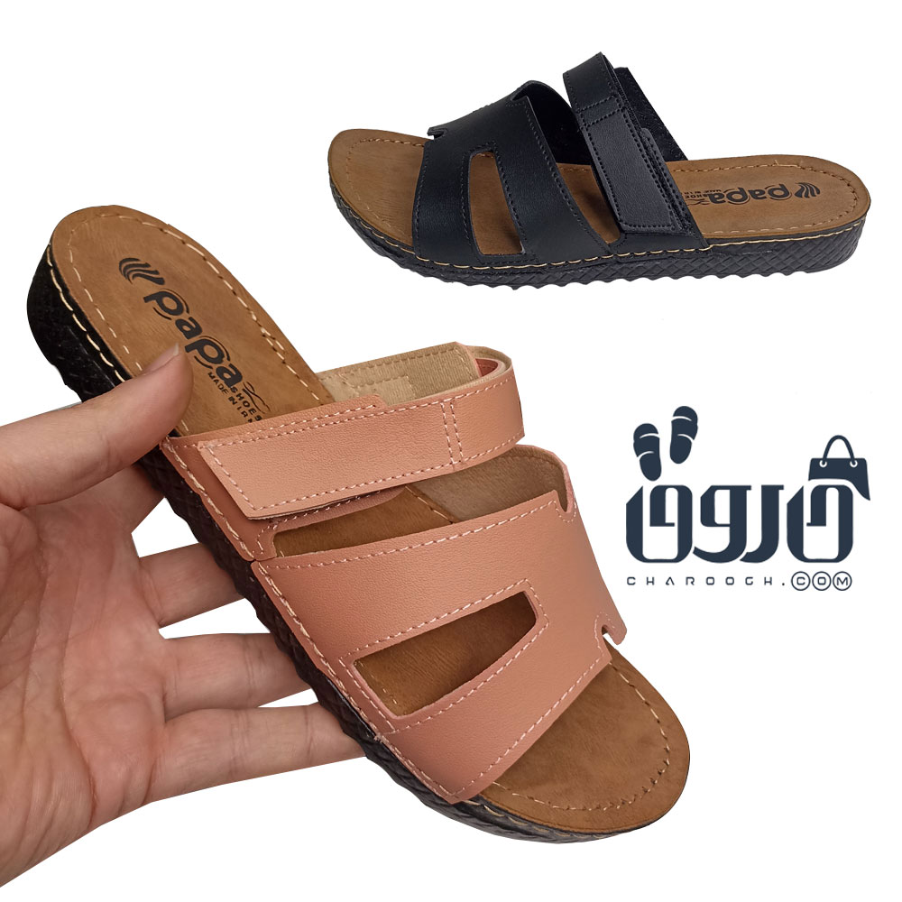 صندل طبی زنانه پاپا مدل مانیا 2 کد 1630